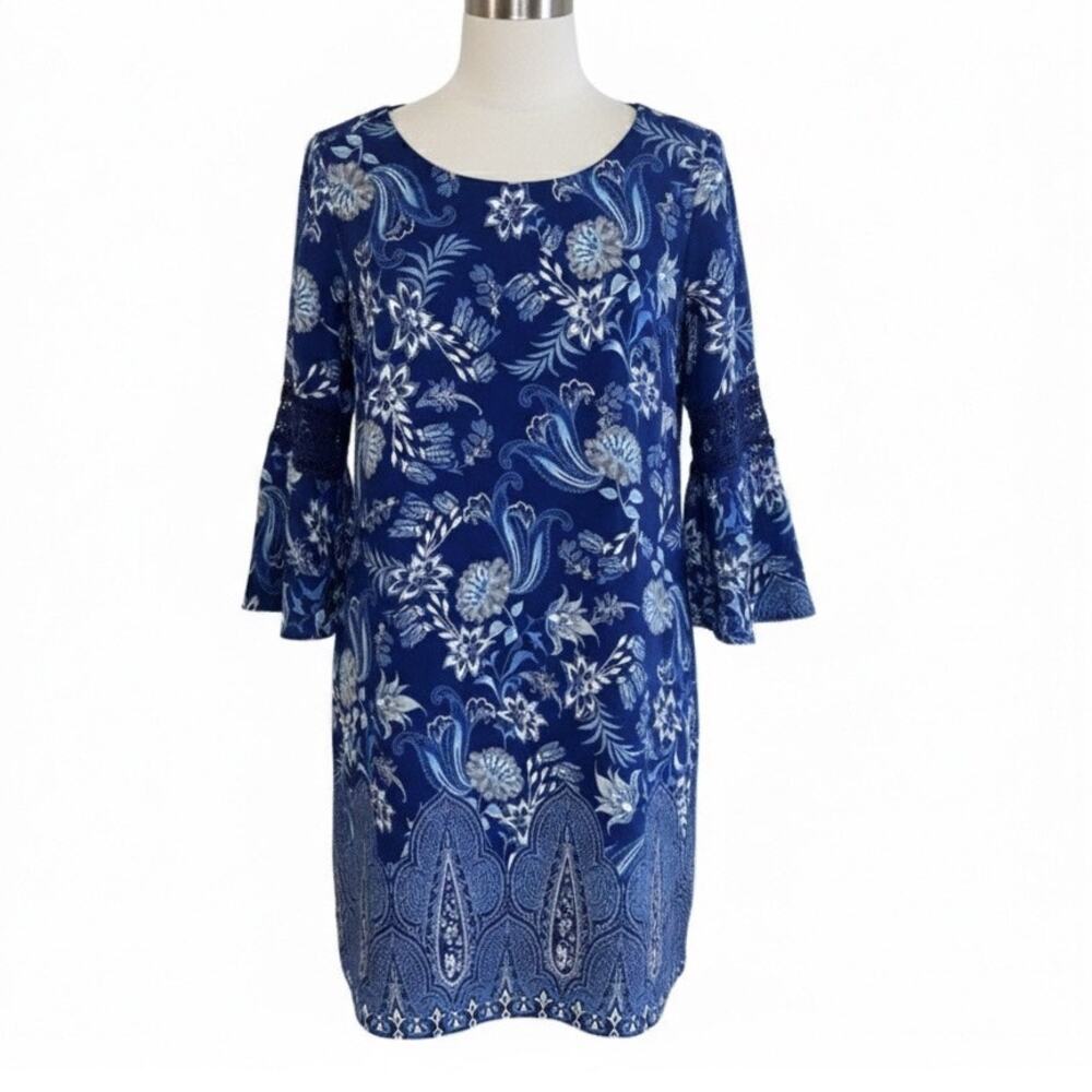 LUX II Black Sleeveless Scoop Neck Knit Maxi Dress Size M